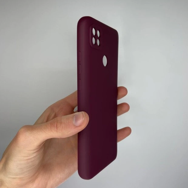 Силикон Original 360 Case Xiaomi Redmi 9C (ShutCam) (Бордовый)