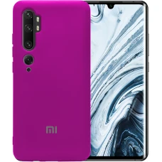 Силикон Original Case Xiaomi Mi CC9 Pro / Note 10 (Сиреневый)