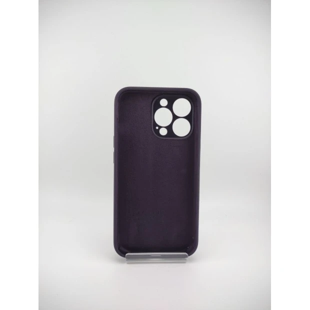 Силіконовий чохол Original RoundCam для Apple iPhone 13 Pro (баклажан)