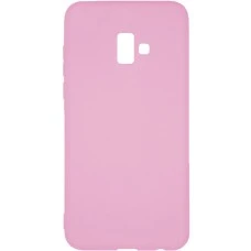 Силикон Multicolor Samsung J6 Plus (2018) J610 (розовый)
