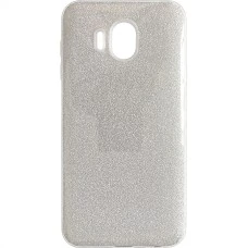 Силикон Glitter Samsung Galaxy J4 (2018) J400 (Серебряный)