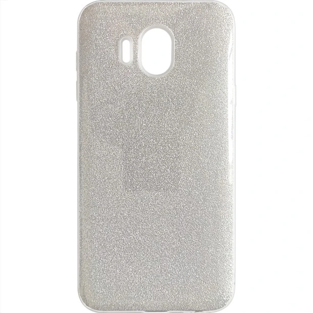 Силікон Glitter Samsung Galaxy J4 (2018) J400 (Срібний)