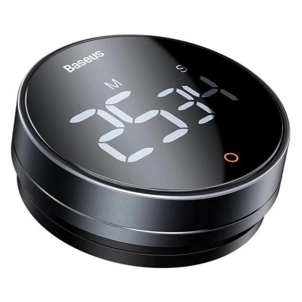 Магнитный таймер Baseus Heyo Rotation Countdown Pro FMDS000013 (Dark Gray)
