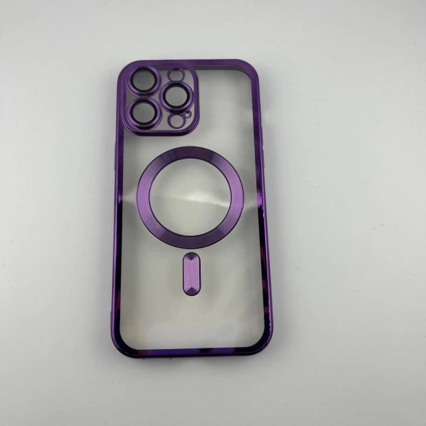 Чохол UMKU Shining з MagSafe для Apple iPhone 14 Pro Max (Аметист)