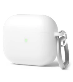 Чехол для наушников Full Silicone Case Apple AirPods 3 (06) White