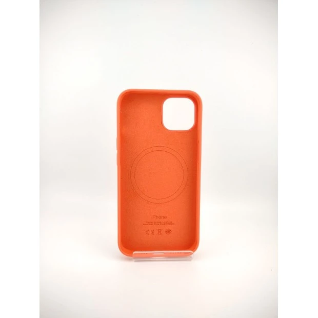 Чехол Silicone Case with MagSafe Apple iPhone 13 (Nectarine)