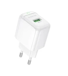 Адаптер живлення Borofone BAS42A QD 18W (1USB) (білий)