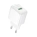Адаптер живлення Borofone BAS42A QD 18W (1USB) (білий) Адаптер живлення Borofone BAS42A QD 18W (1USB) (білий)