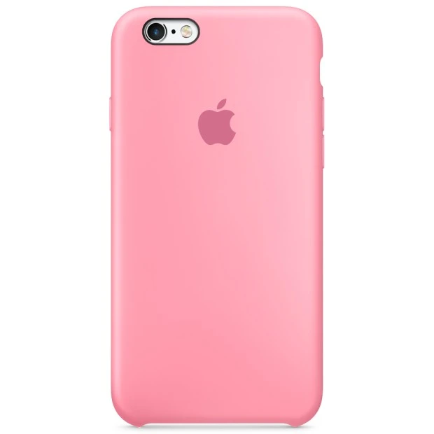Силіконовий оригінальний чохол Apple для iPhone 6 Plus  /  6s Plus (36) Кенді Рожевий