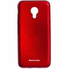 Силиконовый чехол Molan Shining Meizu M5s Красный