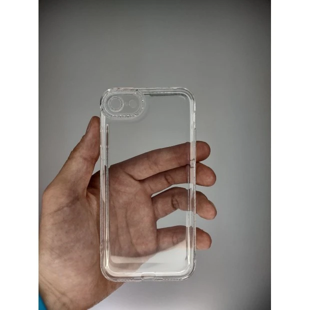 Чохол силіконовий Diamond для Apple iPhone 7  /  8  /  SE (2020) (Прозорий)