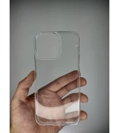 Чохол силіконовий WS Apple iPhone 15 Pro Max (Прозорий)