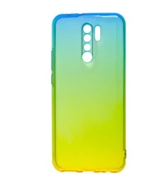 Силикон Gradient Design Xiaomi Redmi 9 (Жёлто-зелёный)