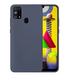 Силикон Original 360 Case Samsung Galaxy M31 (Тёмно-серый)
