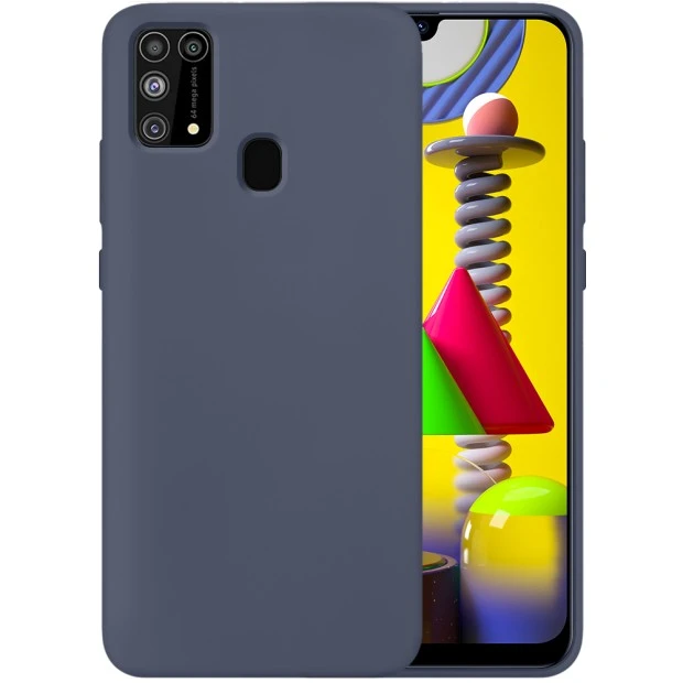 Силикон Original 360 Case Samsung Galaxy M31 (Тёмно-серый)