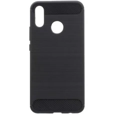 Силиконовый чехол Polished Carbon Huawei P Smart Plus (черный)