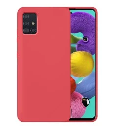 Силикон Original 360 Case Samsung Galaxy A51 (2020) (Клубничный)