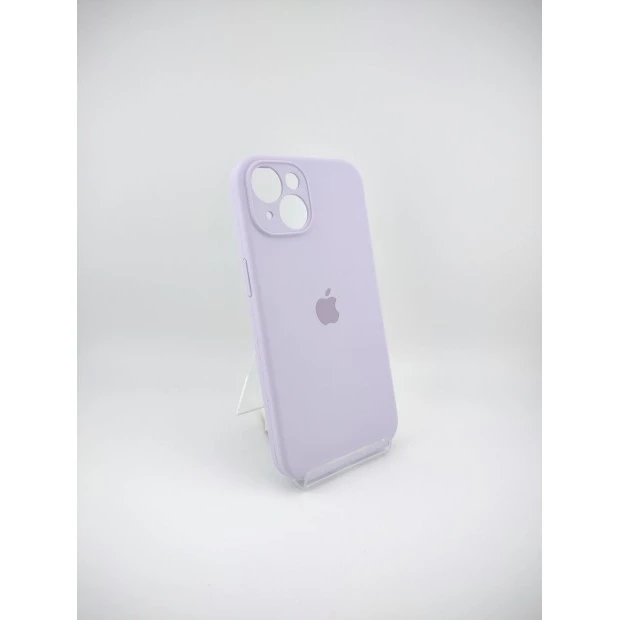 Силіконовий чохол Original RoundCam для Apple iPhone 14 (71) Light Glycine