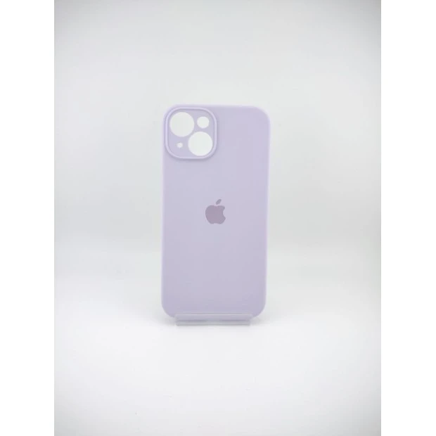 Силіконовий чохол Original RoundCam для Apple iPhone 14 (71) Light Glycine