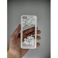 Силиконовый чехол Pattern Apple iPhone 7 / 8 (Белый)