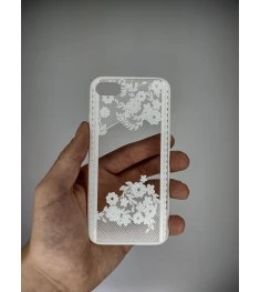 Силикон Pattern Apple iPhone 7 / 8 (Белый)
