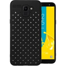 Накладка Netting Diamond Samsung Galaxy J6 (2018) J600 (Чёрный)