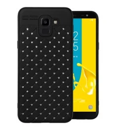 Накладка Netting Diamond Samsung Galaxy J6 (2018) J600 (Чёрный)
