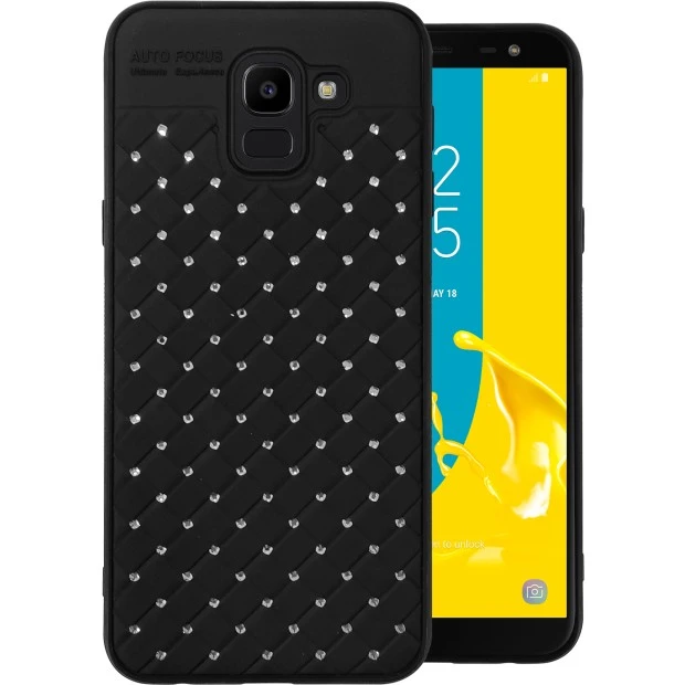 Накладка Netting Diamond Samsung Galaxy J6 (2018) J600 (Чёрный)