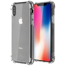 Силиконовый чехол 6D Apple iPhone X / XS (Прозрачный)