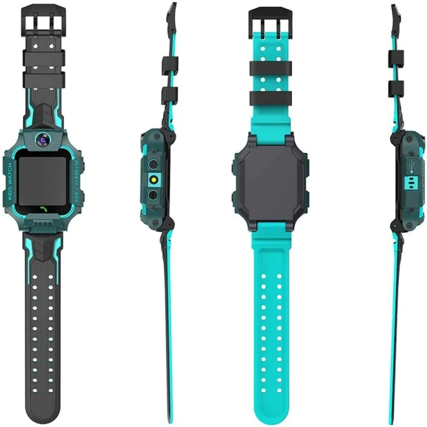 Детские смарт-часы Smart Baby Watch Q19 (Peacock)