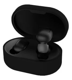 Чохол для навушників Slim Case Xiaomi Redmi AirDots 1  /  2 (07) Чорний (Уцінка)..