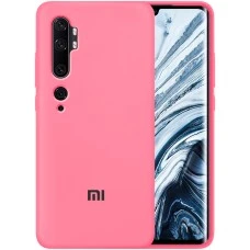 Силикон Original 360 Case Logo Xiaomi Mi CC9 Pro / Note 10 (Клубничный)