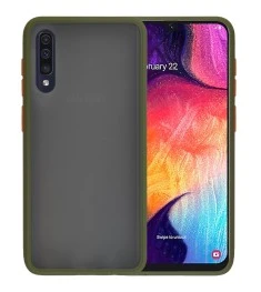 Накладка Totu Gingle Series Samsung Galaxy A30S / A50 / A50S (2019) (Тёмно-зелён..