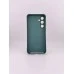 Силикон Original Samsung Galaxy A35 (ShutCam) (Тёмно-зелёный)
