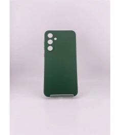 Силікон Original Samsung Galaxy A35 (ShutCam) (Темно-зелений)