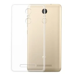 Силикон QU Case Xiaomi Redmi Note 3 (Прозрачный)