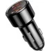 АЗУ-адаптер Baseus Magic Digital Display PD/QC 45W 1USB / 1Type-C (Чёрный)