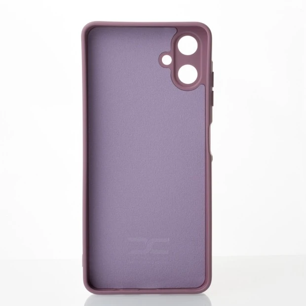 Силіконовий оригінальний чохол Samsung Galaxy A06 (ShutCam) (Лавандовий)
