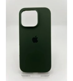 Силіконовий оригінальний чохол круглої форми для Apple iPhone 16 Pro (69) Atrovi..