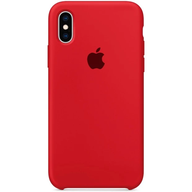 Силіконовий чохол Original Case Apple iPhone XS Max (05) Product RED