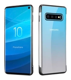 Силикон UMKU Line Samsung Galaxy S10 Plus (чёрный)