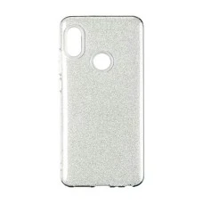 Силиконовый чехол Glitter Xiaomi Redmi Note 5 / Note 5 Pro (Серый)