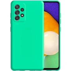 Силикон Original 360 Case Samsung Galaxy A52 (ShutCam) (Бирюзовый)