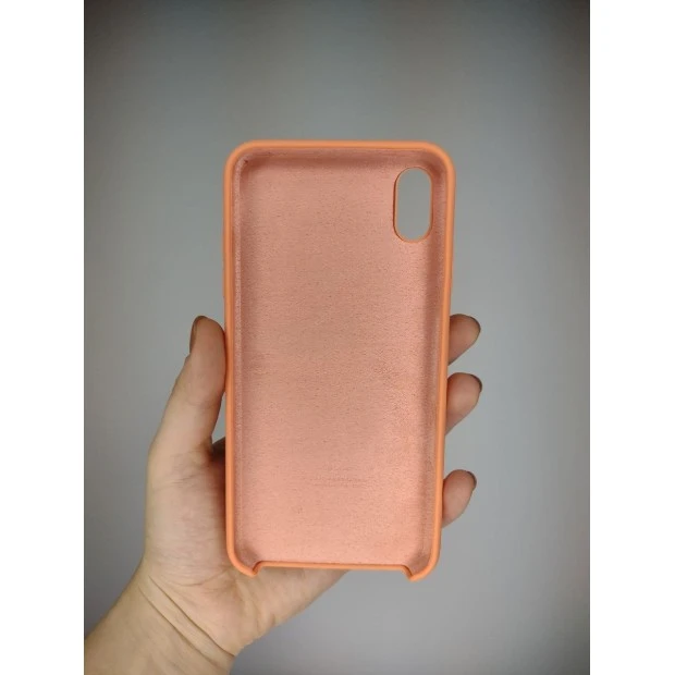 Силіконовий оригінальний чохол Apple для iPhone XS Max (64)