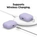Чехол для наушников Full Silicone Case with Microfiber Apple AirPods Pro (15) Lilac Чехол для наушников Full Silicone Case with Microfiber Apple AirPods Pro (15) Lilac