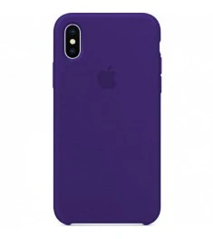Чехол Silicone Case Apple iPhone X / XS (Ultra Violet)