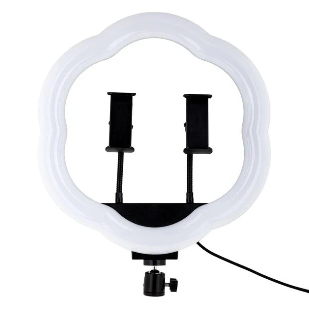Набір для зйомки LED-лампа Flower Type LC-318 (33 см) RGB (Чорний)