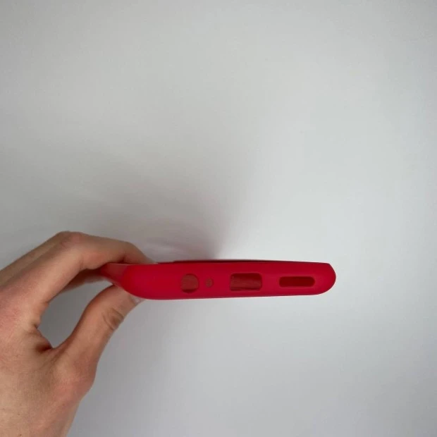 Силикон Original 360 ShutCam Case Xiaomi Redmi Note 9 / Redmi 10X (Тёмно-красный)