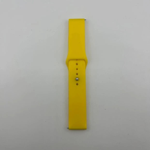 Ремінець для смарт-годинників універсальний 22 мм Original Design (Жовтий)