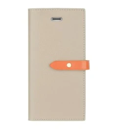 Чехол-книжка Goospery Canvas Diary Apple iPhone 6 / 6s (Бежевый)